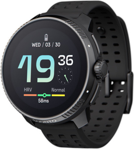 Black sports watch
