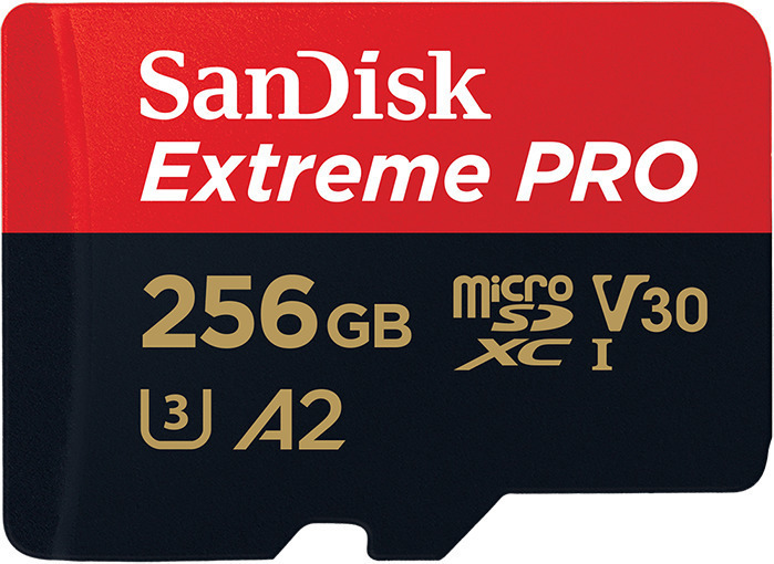 SanDisk 256GB Extreme Pro microSDXC