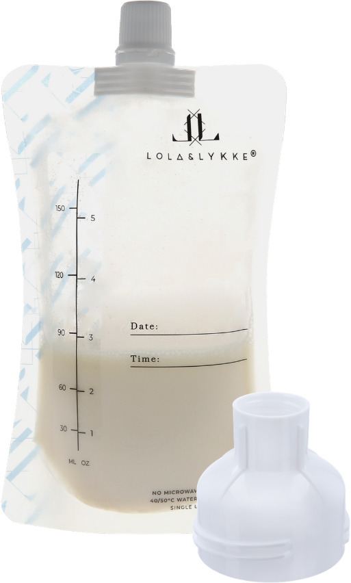 Breast milk storage bags, 10 pcs