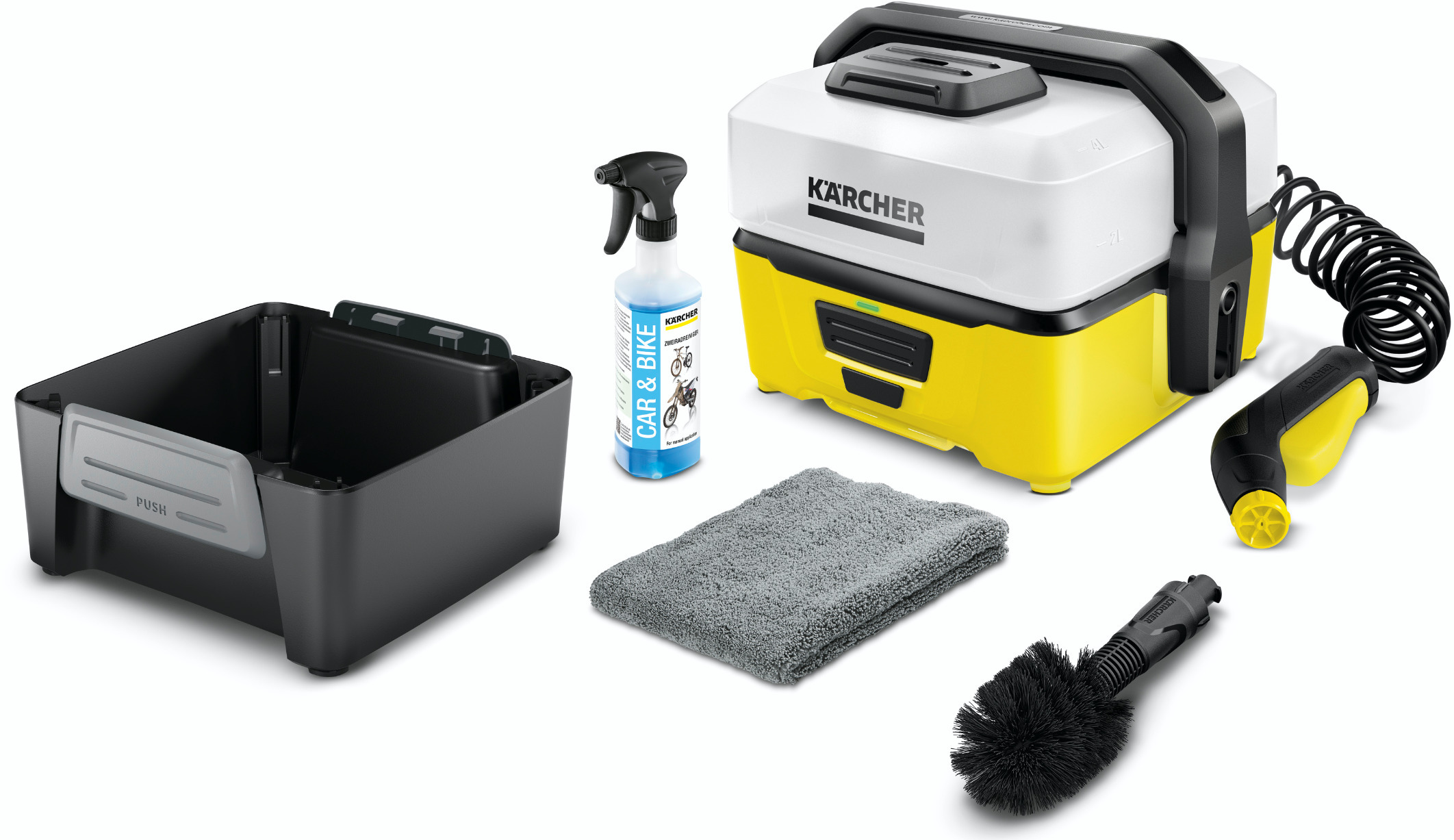 Mobile outdoor cleaner OC 3