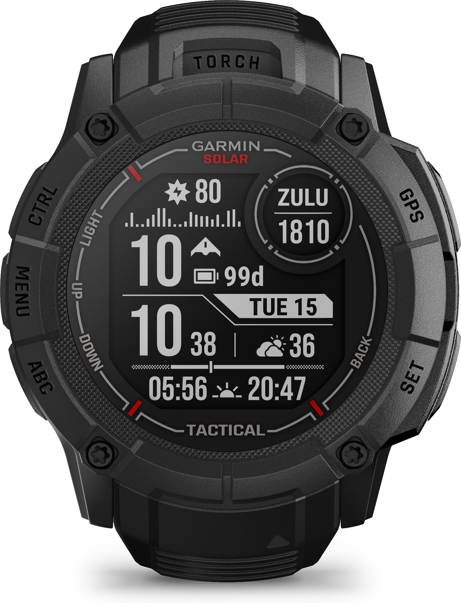 Garmin Instinct 2X Solar Tactical Watch
