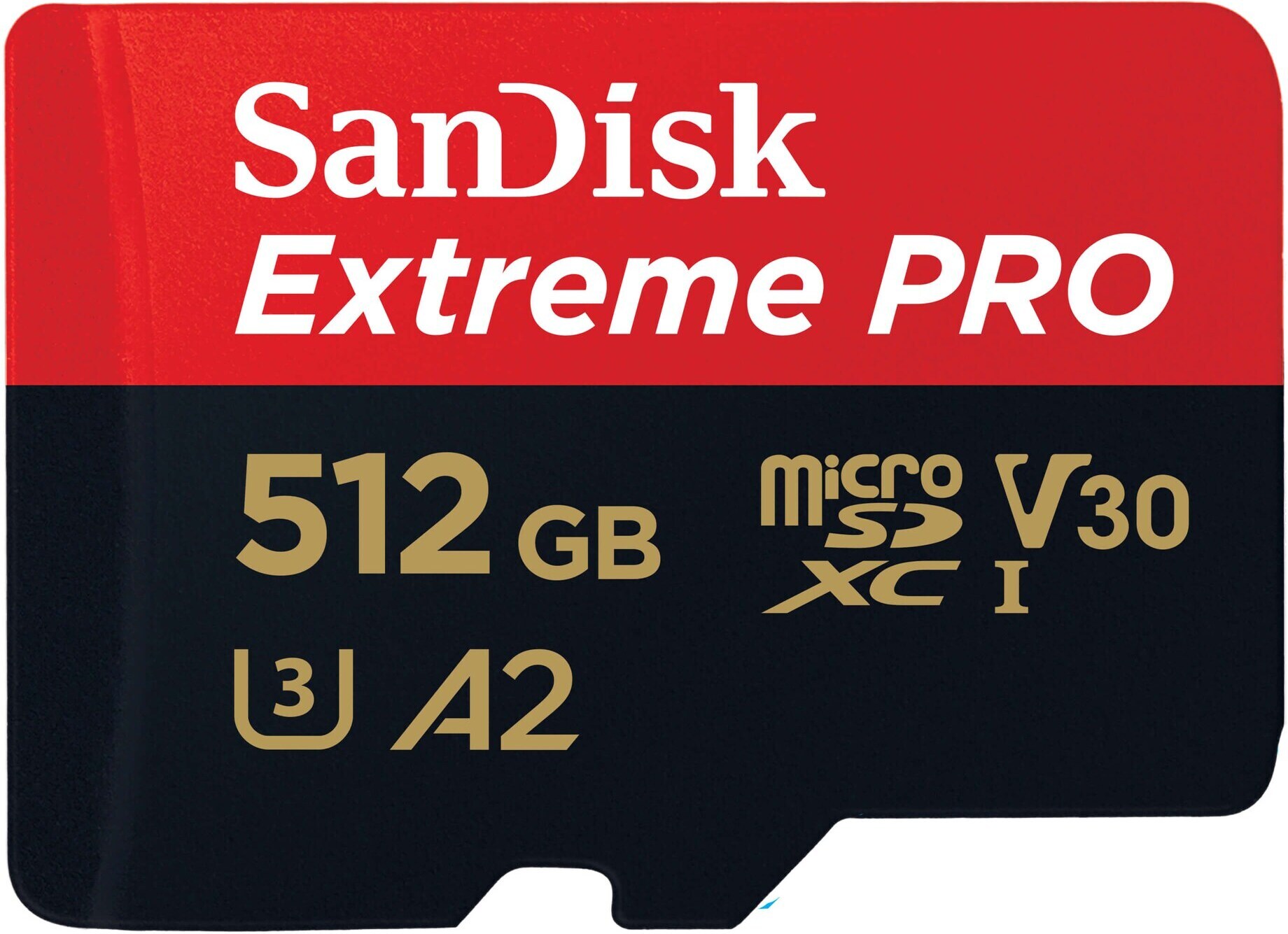 SanDisk 512GB Extreme Pro microSD card