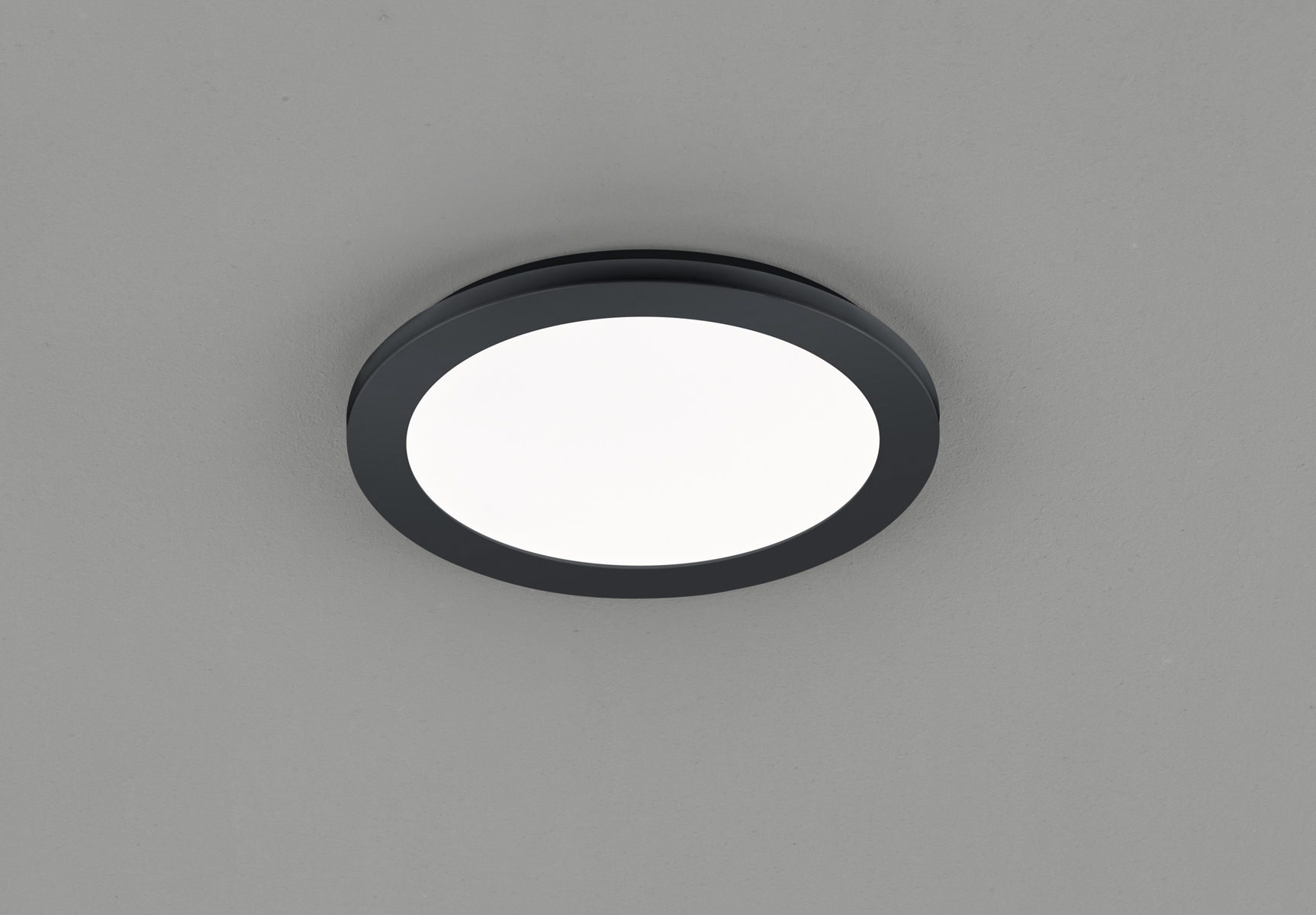 Black LED ceiling light