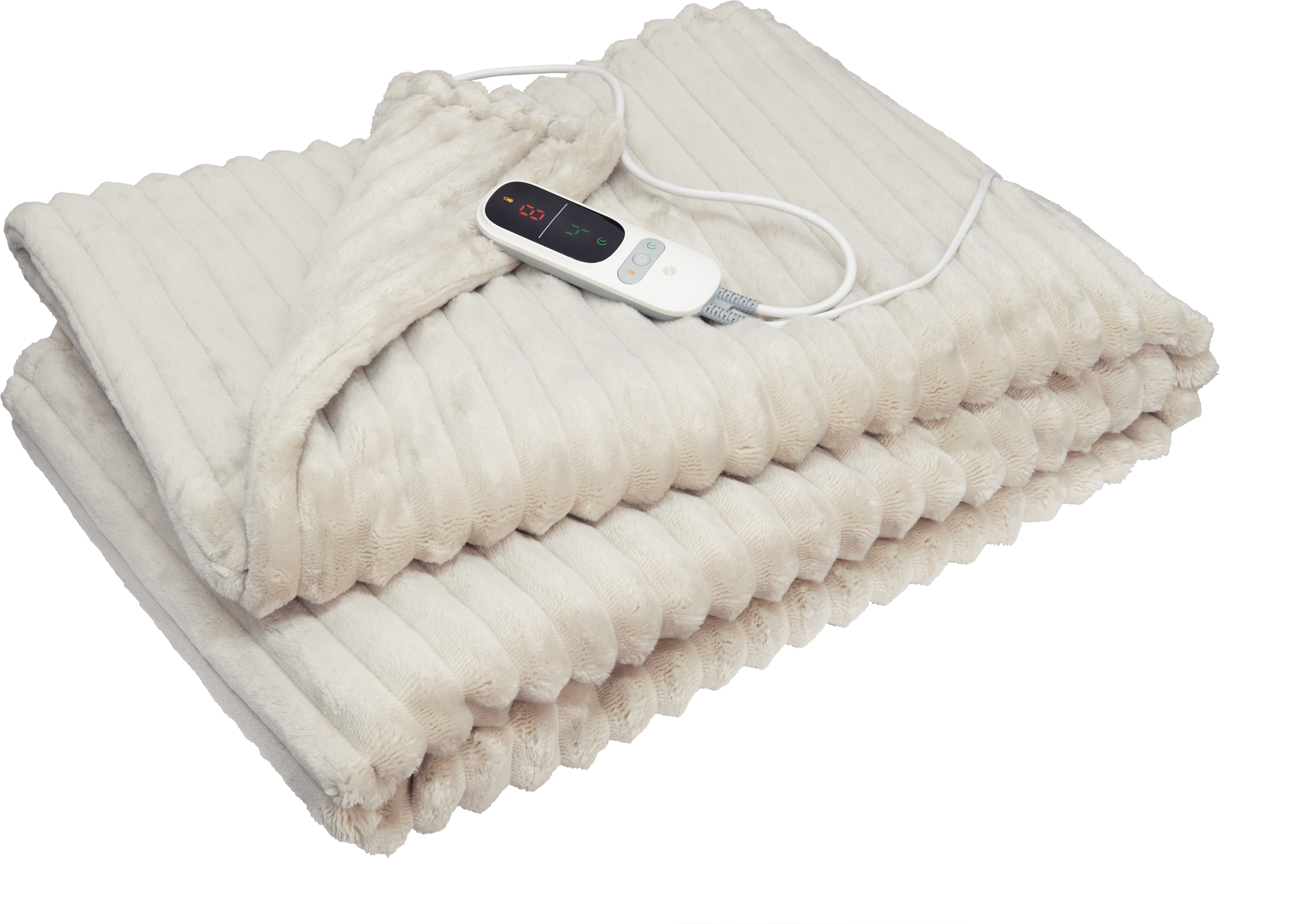 Fluffy electric blanket