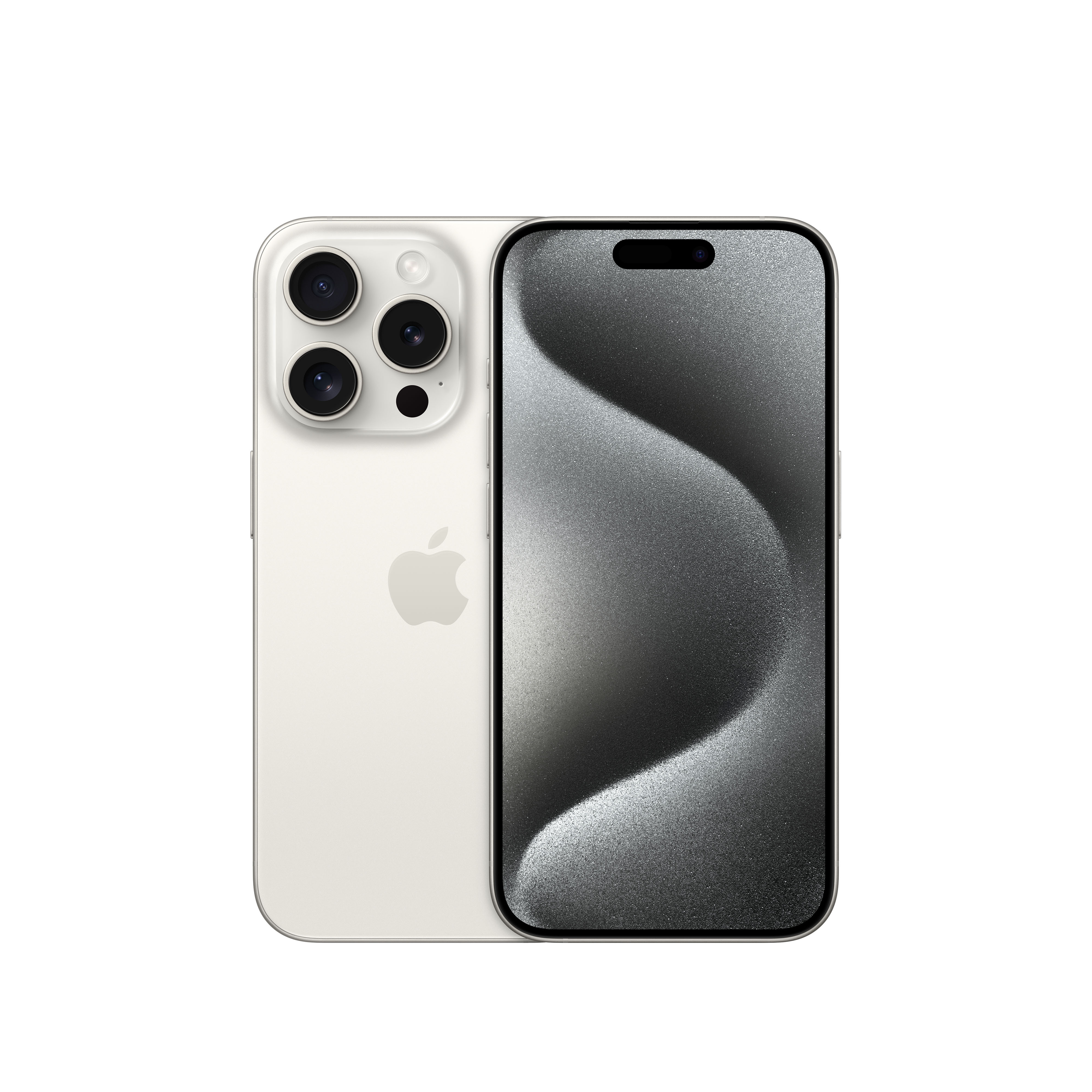 White iPhone 15 Pro