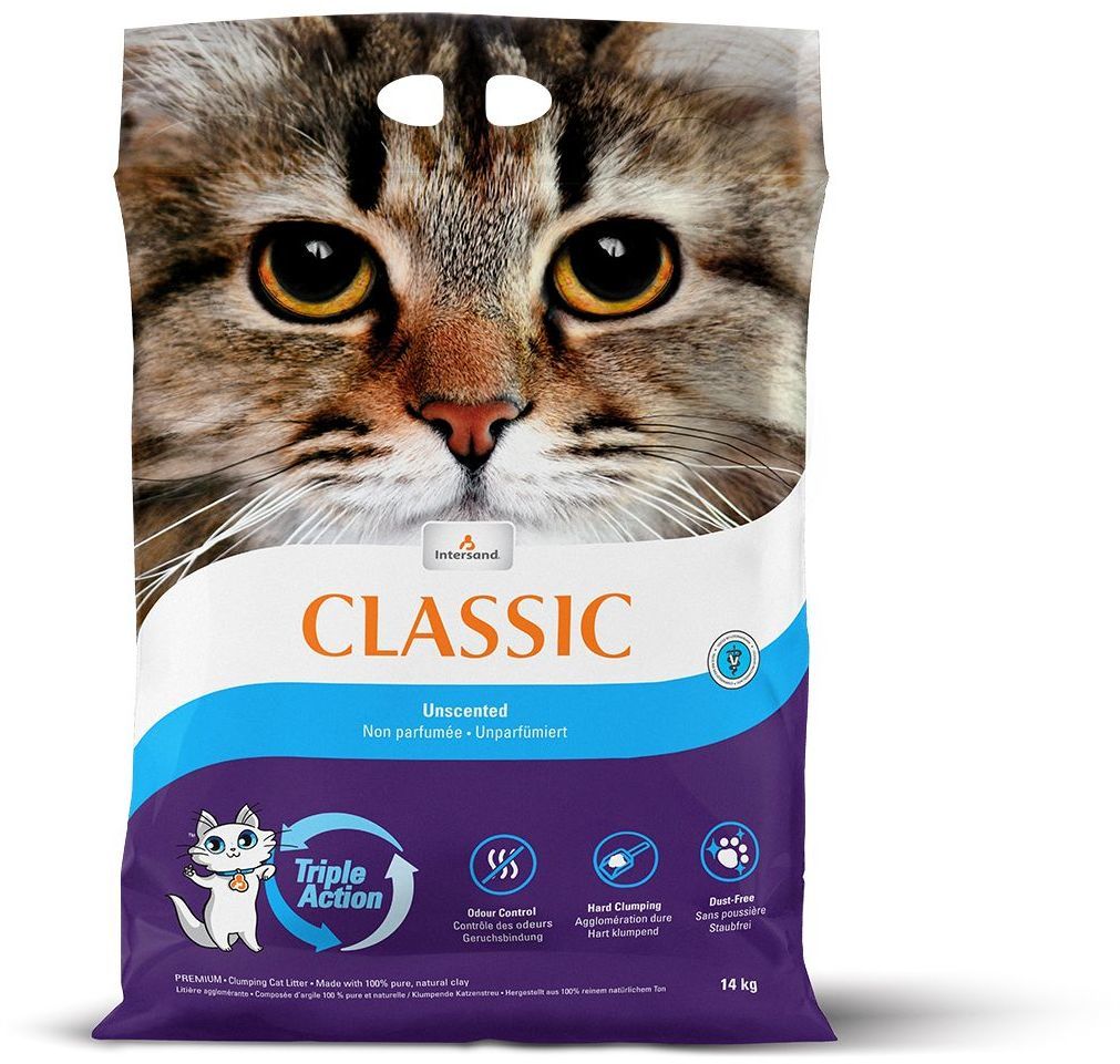 Cat litter, unscented