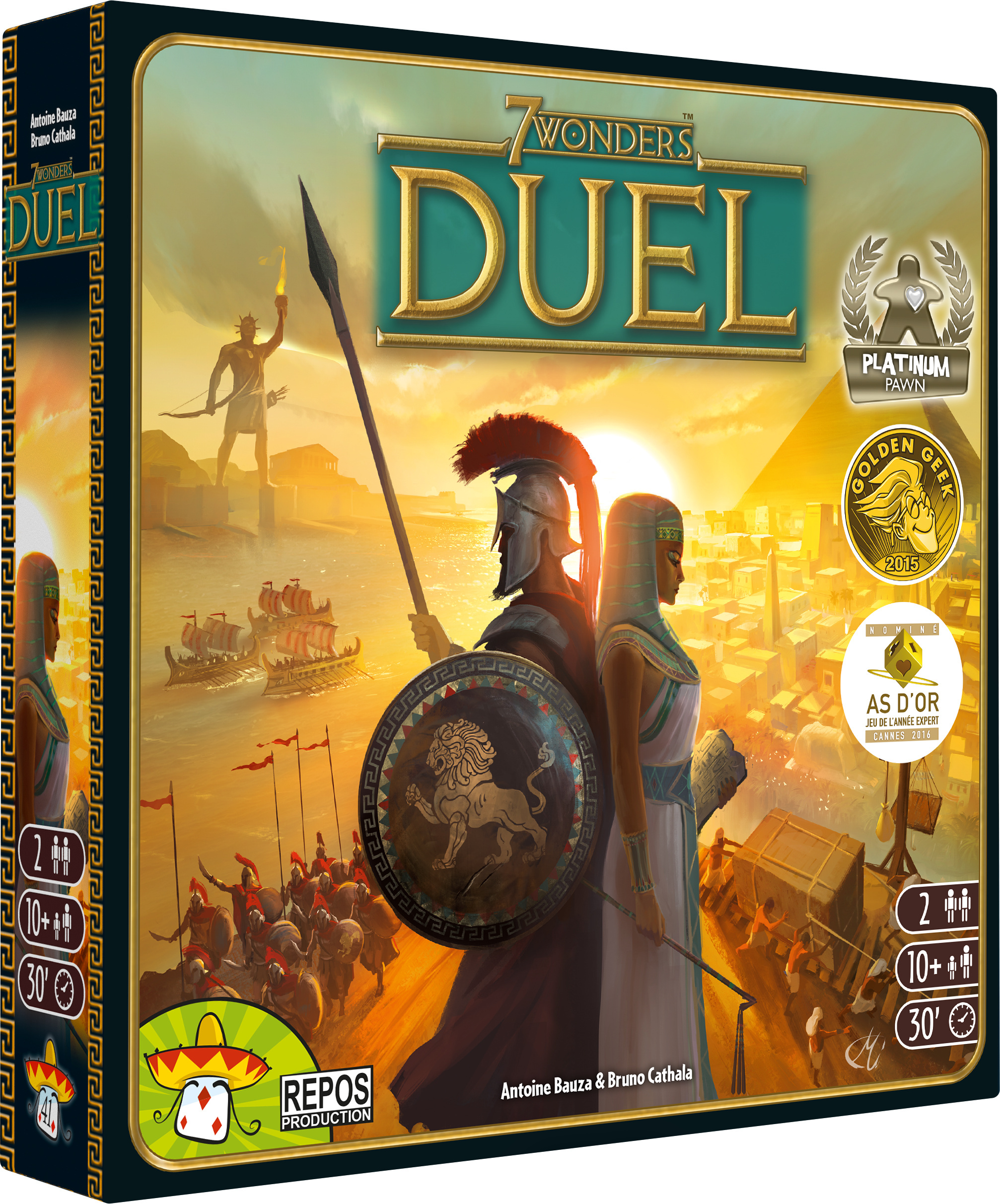 7 Wonders Duel board game