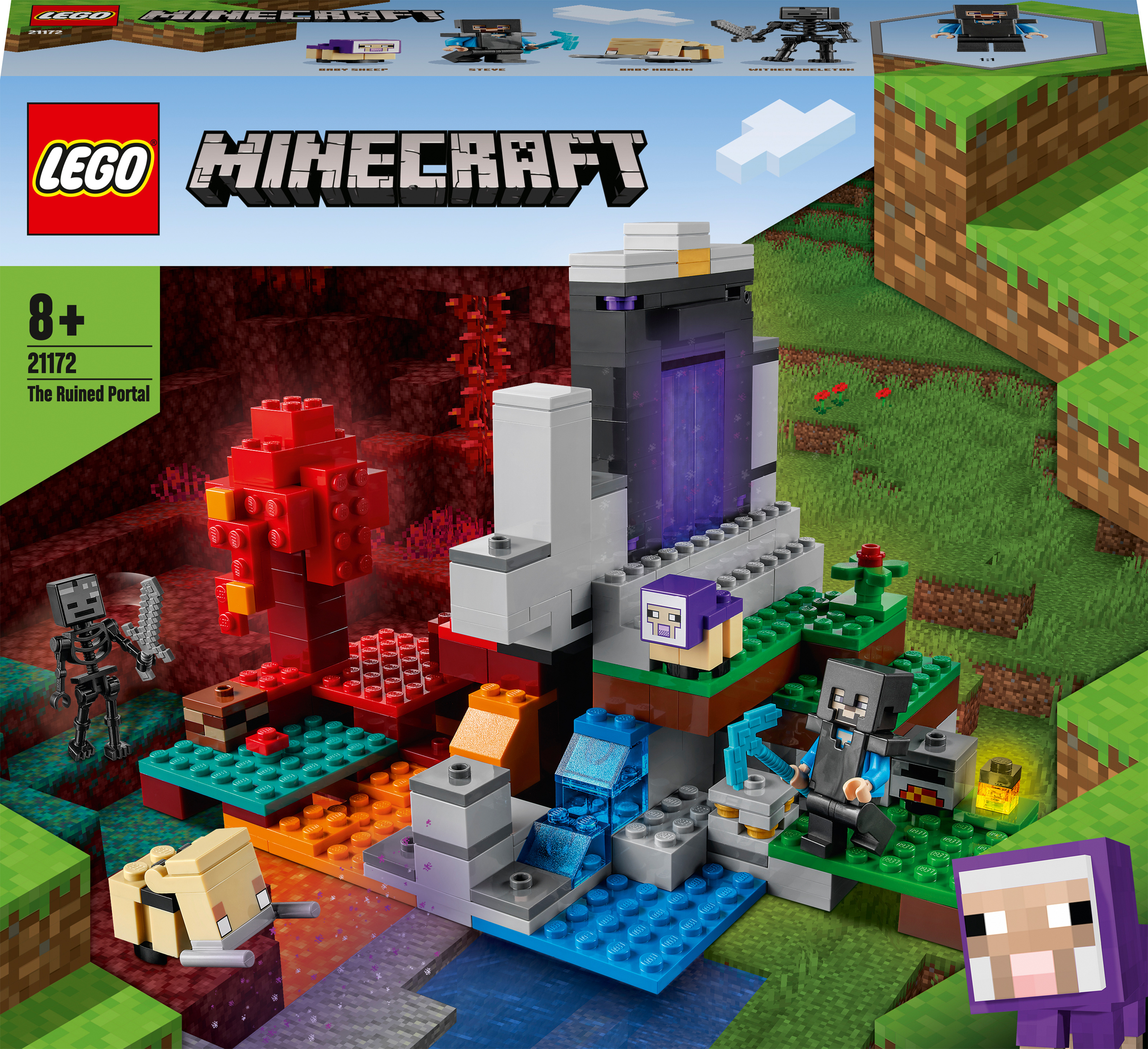 Lego Minecraft portal set