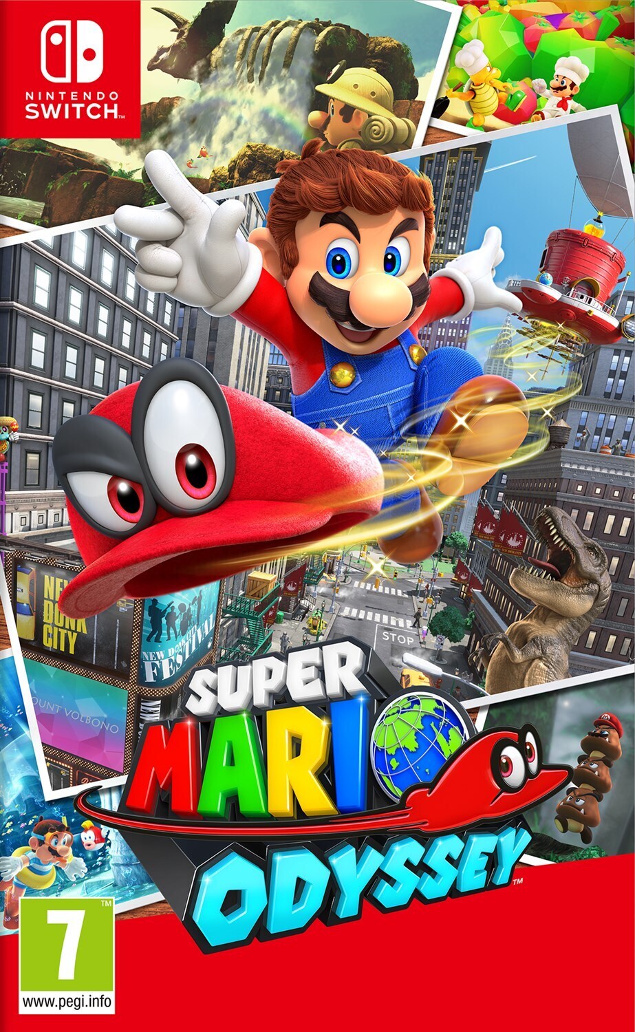 Super Mario Odyssey Switch game