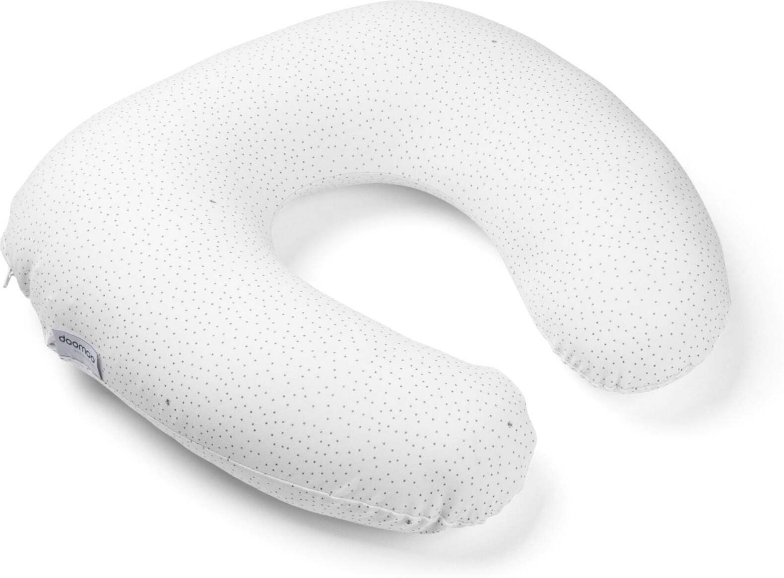 Silver dots nursing pillow