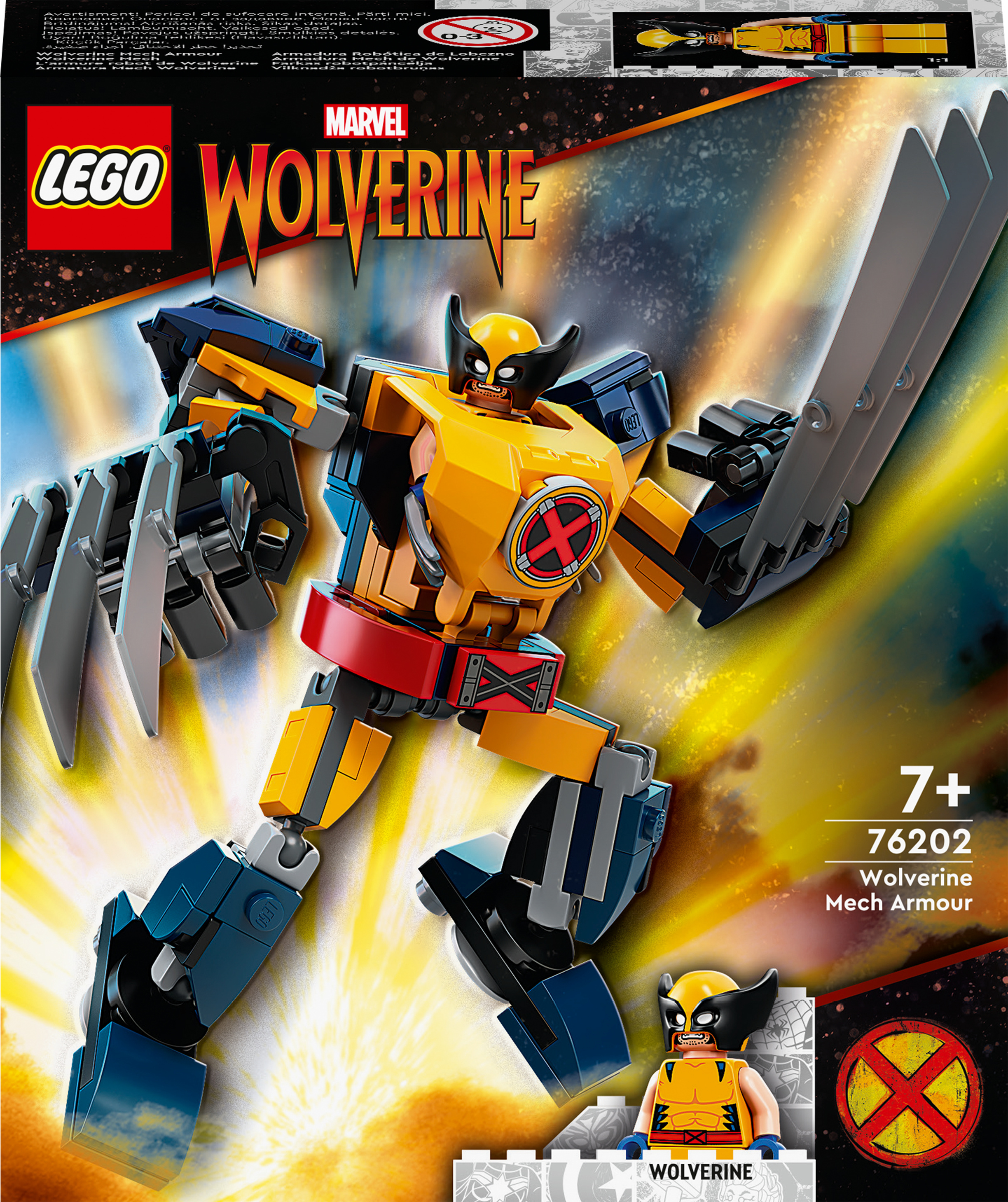 Lego Wolverine robot suit