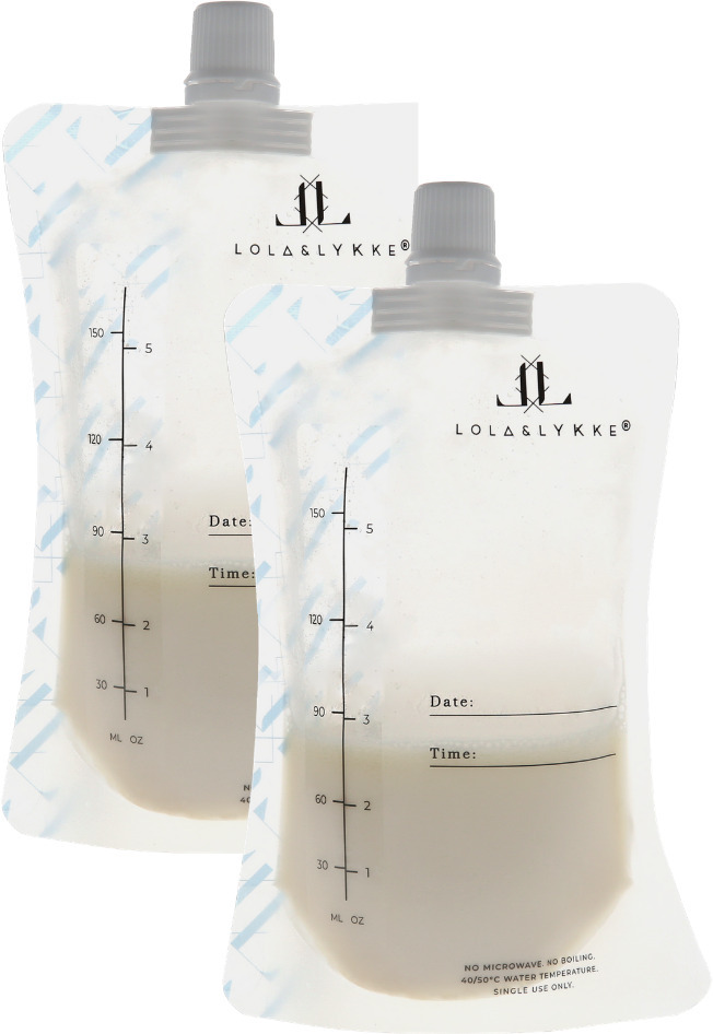 Breast milk storage bags, 30 pcs